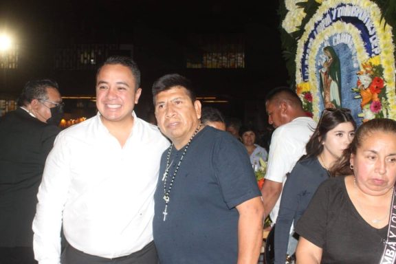 La Sección 1 del Sindicato Único de Trabajadores al Servicio del Estado de la CDMX, Limpias y Transportes en su 59 peregrinación a la Basili